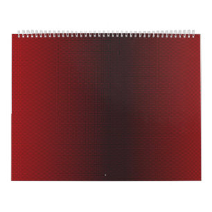 Een rode en witte achtergrond met kleine witte sti kalender