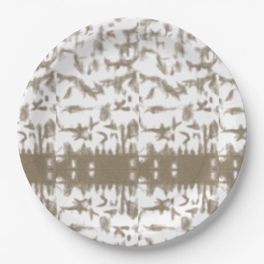 Een rode en witte Zwitserse vlag zwaait onder een  Papieren Bordje (Voorkant)