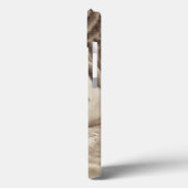 Een rode hond Case-Mate iPhone case (Achterkant / Links)