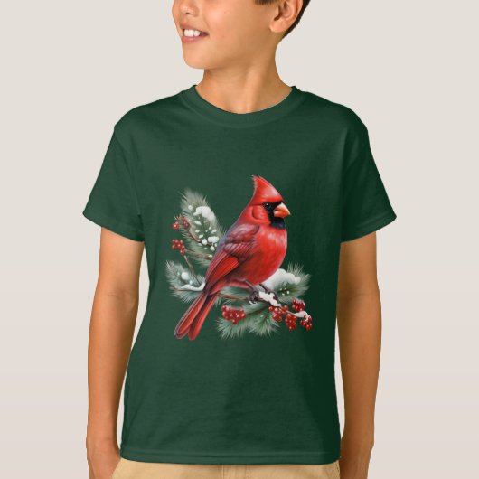 Een Rode Kardinaal T-shirt (Voorkant)