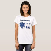 Een rode moeder van een EMT T-shirt (Voorkant volledig)