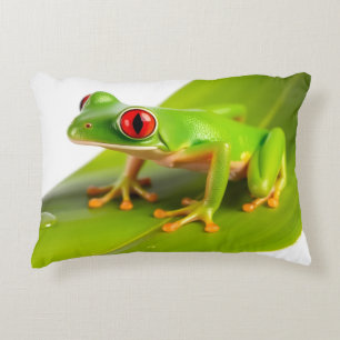 Een Rode Oog Boomkikker Accent Kussen