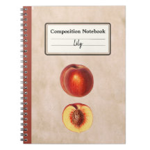 Een rode perzik en een half gepersonaliseerde comp