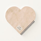 Een rode perzik en een half notitieboek (Achterkant)