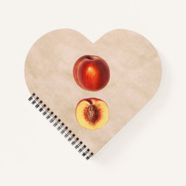 Een rode perzik en een half notitieboek