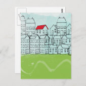 Eén rode rog briefkaart (Voorkant / Achterkant)