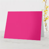 Een rode roos met levendige bloemblaadjes omgeven  kaart (Gele Bloem)