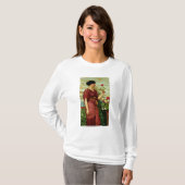 Een rode roos t-shirt (Voorkant volledig)