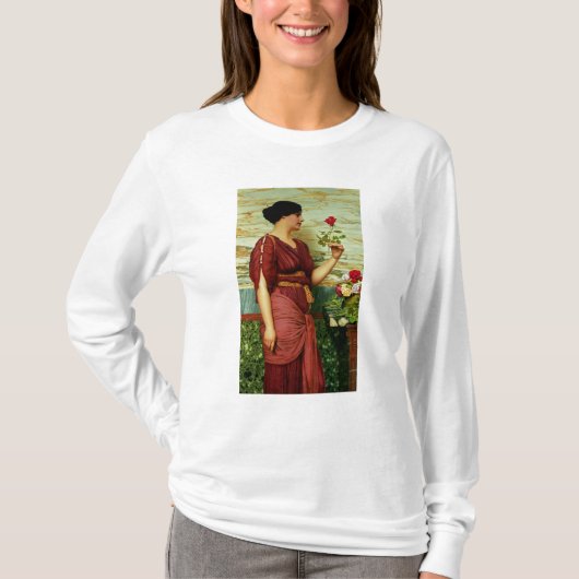 Een rode roos t-shirt (Voorkant)