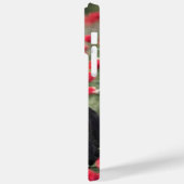 Een rode roos voor de zwarte Schotse terriër Case-Mate iPhone Case (Achterkant / Links)