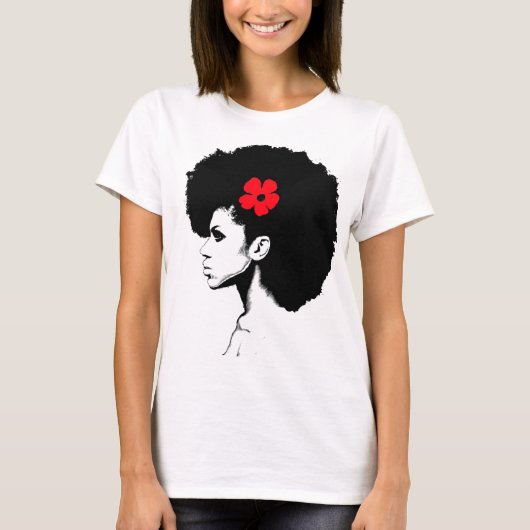Een rode ventilator t-shirt (Voorkant)