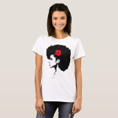 Een rode ventilator t-shirt (Voorkant volledig)