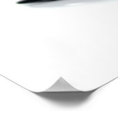 een rode verfemmer en een rode borstel poster (Hoek)