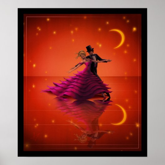 Een rode wals poster (Voorkant)