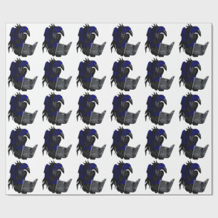 Een roemenverhaal voor Gothische Folk Cadeaupapier