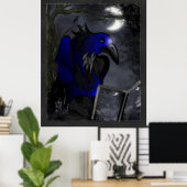 Een roemenverhaal voor Gothische Folk Poster (Thuiskantoor)