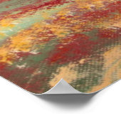 Een roemrijk herfst-regendagpaar in het najaar poster (Hoek)