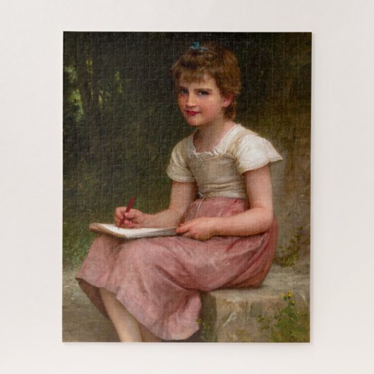 Een roeping door William Adolphe Bouguereau Legpuzzel (Verticaal)