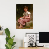 Een roeping door William Adolphe Bouguereau Poster (Thuiskantoor)