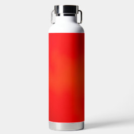 Een roestvrijstalen waterfles met een minimalistis