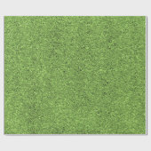 Een rol groen gestructureerd inpakpapier (Vlak)