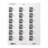 Een rol langs St Pete Beach Etiket (Full Sheet)