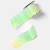 Een rol lint met een gradiënt van lichtgroen  (Achterkant)