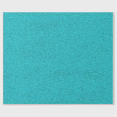 Een rol turquoise inpakpapier (Vlak)