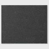 Een rol zwarte graniet cadeaupapier (Vlak)