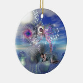 Een roman kan een portaal zijn in parallelle reali keramisch ornament (Rechts)