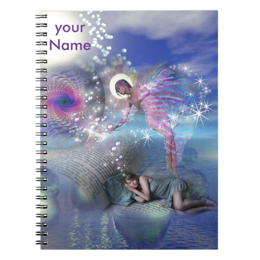 Een roman kan een portaal zijn in parallelle reali notitieboek (Voorkant)