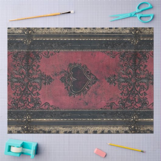 Een Romance- en Gothic-serie ontwerp #3 Tissuepapier (Craft)