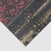 Een Romance- en Gothic-serie ontwerp #3 Tissuepapier (Detail)