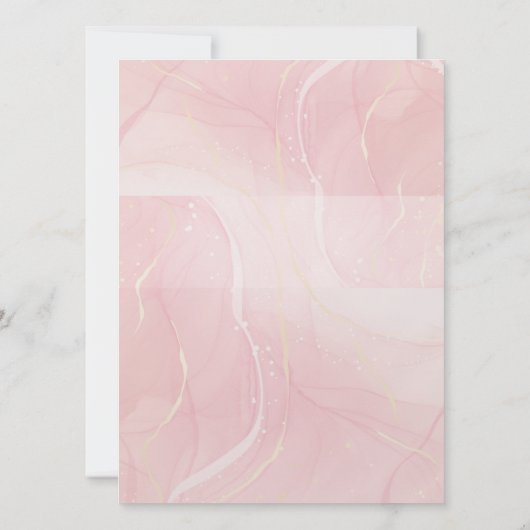 Een Romance Geschreven in Rozen Save The Date (Achterkant)