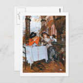 Een Romance van Luncheon Briefkaart (Voorkant / Achterkant)