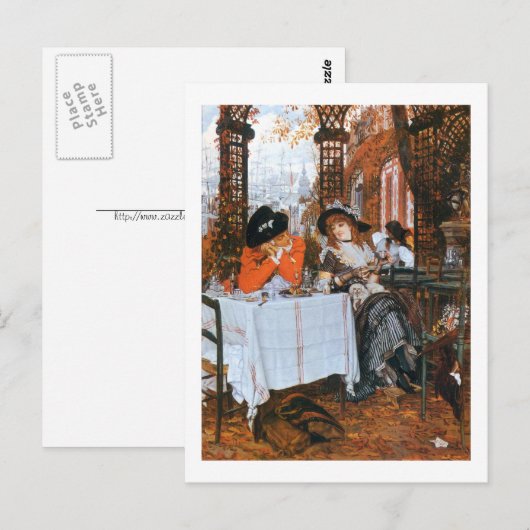 Een Romance van Luncheon Briefkaart (Voorkant / Achterkant)