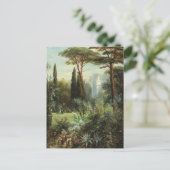 Een romantisch kasteelpark | Franz Xaver Birkinger Briefkaart (Staand voorkant)