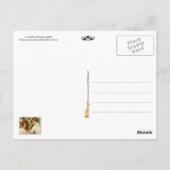 Een Romantische bijeenkomst in de tuin van het Roo Briefkaart (Achterkant)