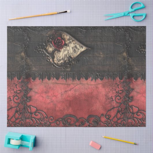 Een romantische en gotische serie ontwerp #2 tissuepapier (Craft)