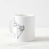 Een romantische mok voor je geliefde (Voorkant links)