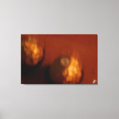 Een romantische nacht canvas afdruk (Voorkant)