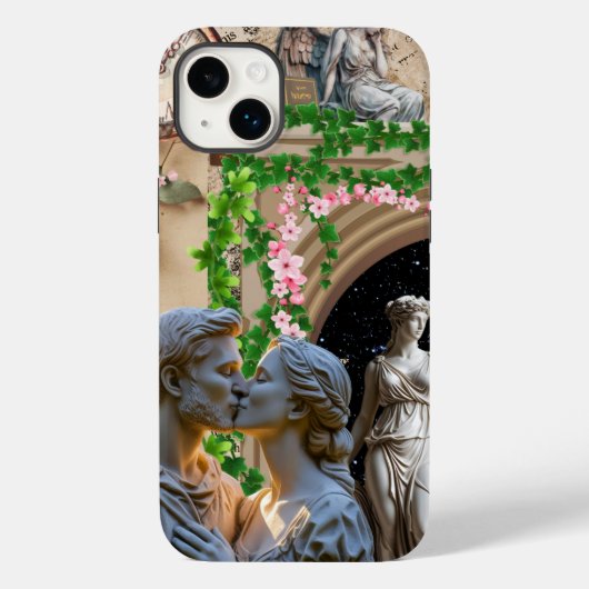 Een Romeinse kus Case-Mate iPhone Case (Achterkant)