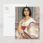 Een Romeinse Lady art Briefkaart (Voorkant / Achterkant)