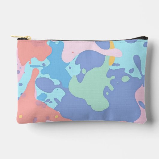 Een rommelig patroon van vlekken verf etui (Voorkant)