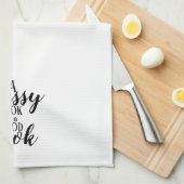 Een rommelige keuken handdoek (Quarter Fold)