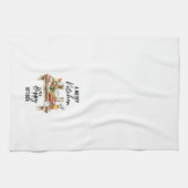 Een rommelige keuken is een gelukkige keuken theedoek (Horizontaal)