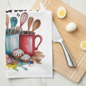 Een Rommelige Keuken Theedoek (Quarter Fold)