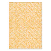 Een rond tapijt met een levendige mix van geel en  kaart (Achterkant)