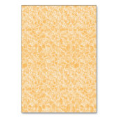 Een rond tapijt met een levendige mix van geel en  kaart (Voorkant)