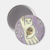 Een ronddraaiende Lucky Star Magneet (Voorkant / Achterkant)